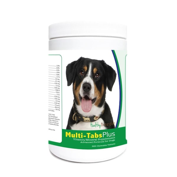 Healthy Breeds Entlebucher Mountain Dog Multi-Tabs Plus Chewable Tablets, 365PK 840235180142 - main